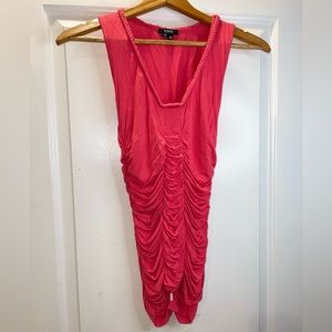 Xoxo women’s tank ruched Size XS